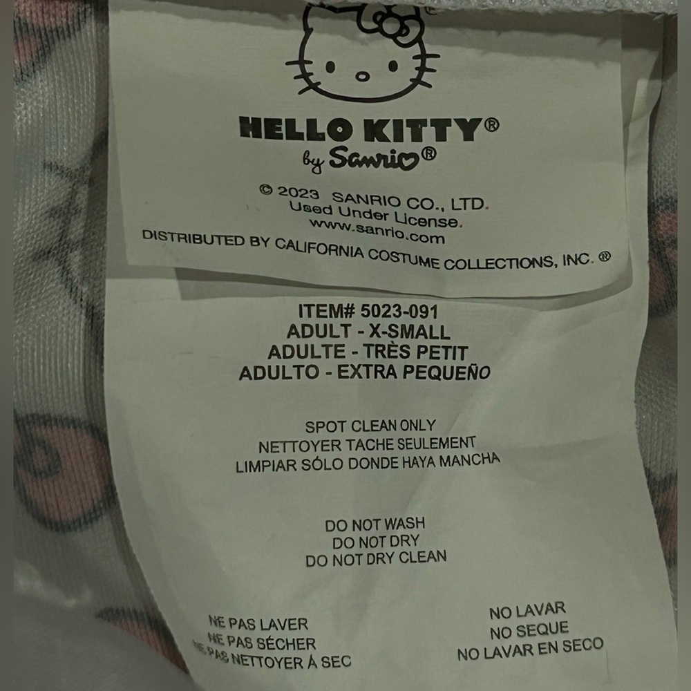 Hello Kitty Mini Dress Sz X-Small - Picture 5 of 6